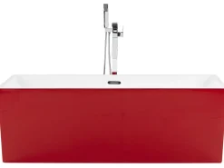 Banheira Autonoma Em Acrilico Vermelho 170 X 81 Rios