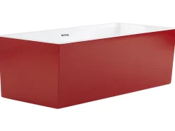 Banheira Autonoma Em Acrilico Vermelho 170 X 81 Rios