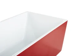 Banheira Autonoma Em Acrilico Vermelho 170 X 81 Rios