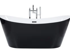 Banheira Autonoma Em Acrilico Preto 180 X 78 Cm Antigua