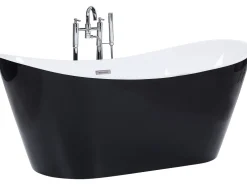 Banheira Autonoma Em Acrilico Preto 180 X 78 Cm Antigua