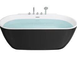 Banheira Autonoma Em Acrilico Preto 170 X 80 Cm Rotso