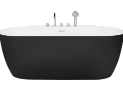 Banheira Autonoma Em Acrilico Preto 170 X 80 Cm Rotso