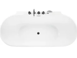 Banheira Autonoma Em Acrilico Preto 170 X 80 Cm Rotso