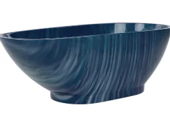 Banheira Autonoma Em Acrilico Azul Marinho Com Efeito De Marmore 170 X 80 Cm Rioja
