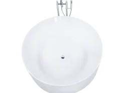 Banheira Autonoma Em Acrilico Branco 140 Cm Ibiza