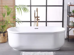 Banheira Autonoma Em Acrilico Branco 170 X 80 Cm Pinel