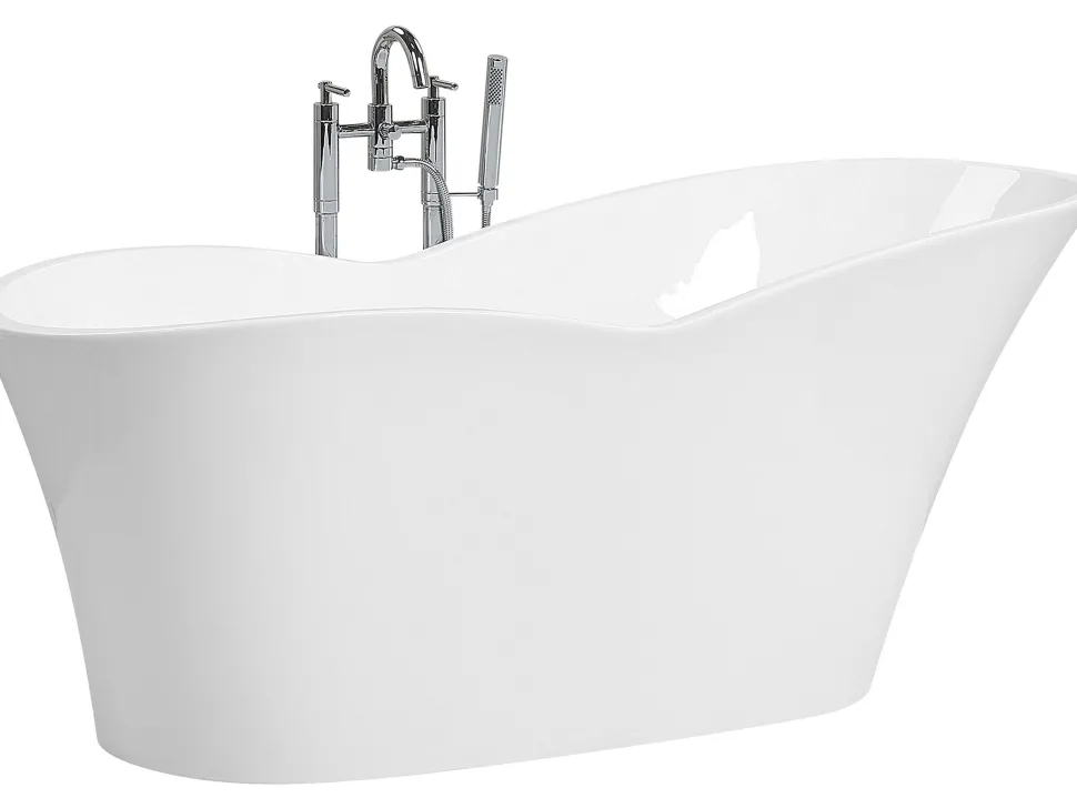 Banheira Autonoma Em Acrilico Branco 170 X 80 Cm Dulcina