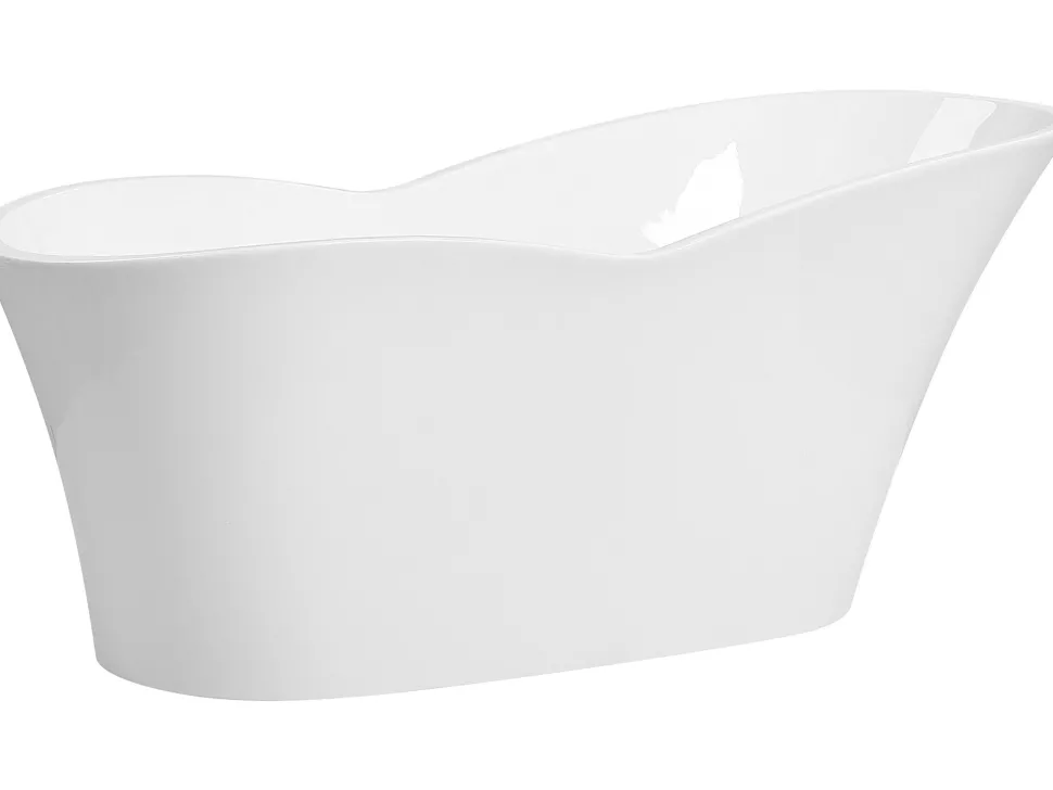 Banheira Autonoma Em Acrilico Branco 170 X 80 Cm Dulcina