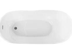 Banheira Autonoma Em Acrilico Branco 170 X 80 Cm Dulcina