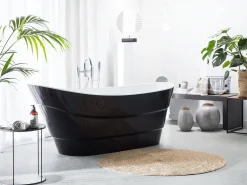 Banheira Autonoma Em Acrilico Preto 170 X 73 Cm Buenavista