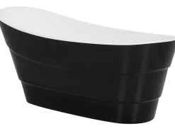 Banheira Autonoma Em Acrilico Preto 170 X 73 Cm Buenavista