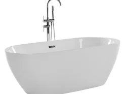 Banheira Autonoma Em Acrilico Branco 170 X 80 Cm Nevis