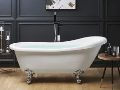 Banheira Autonoma Em Acrilico Branco 170 X 76 Cm Cayman