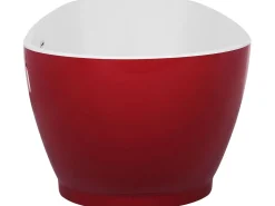 Banheira Autonoma Em Acrilico Vermelho E Branco 173 X 82 Cm Guiana