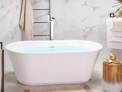 Banheira Autonoma Em Acrilico Branco 170 X 80 Cm Ovalle