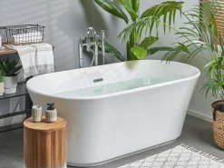 Banheira Autonoma Em Acrilico Branco 170 X 80 Cm Ovalle