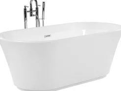 Banheira Autonoma Em Acrilico Branco 170 X 80 Cm Ovalle