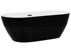 Banheira Autonoma Em Acrilico Preto 150 X 75 Cm Carrera