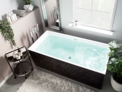Banheira Autonoma Em Acrilico Preto 170 X 81 Rios