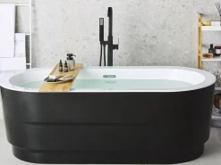 Banheira Autonoma Em Acrilico Preto 170 X 80 Cm Empresa