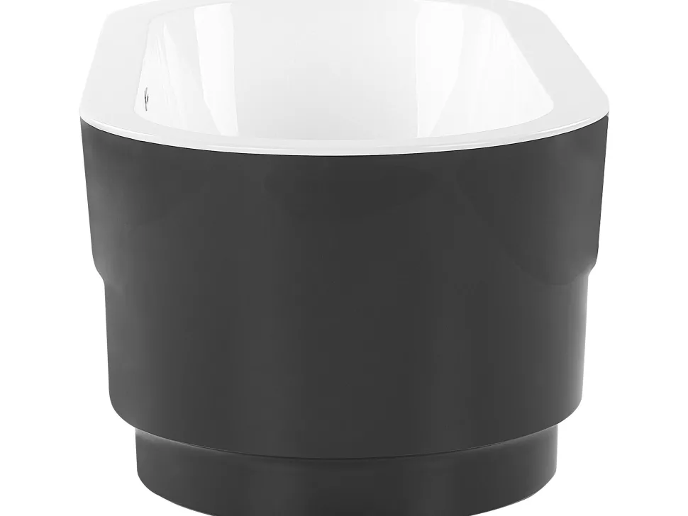 Banheira Autonoma Em Acrilico Preto 170 X 80 Cm Empresa