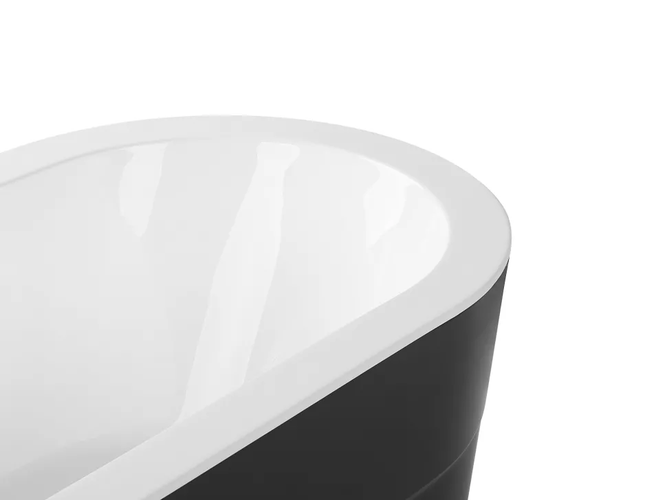 Banheira Autonoma Em Acrilico Preto 170 X 80 Cm Empresa