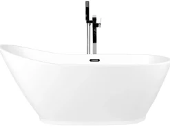 Banheira Autonoma Em Acrilico Branco 170 X 75 Cm Londrina