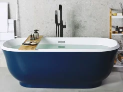 Banheira Autonoma Em Acrilico Azul Marinho 170 X 77 Cm Tesoro