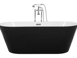 Banheira Autonoma Em Acrilico Preto 170 X 170 Cm Cabritos