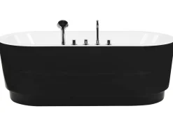 Banheira Autonoma Em Acrilico Preto Com Chuveiro 170 X 80 Cm Empresa