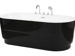 Banheira Autonoma Em Acrilico Preto Com Chuveiro 170 X 80 Cm Empresa