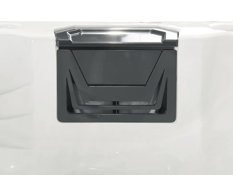 Banheira De Hidromassagem De Exterior Em Acrilico Branco Com Led 200 X 200 Cm Lastarria