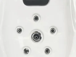 Banheira De Hidromassagem De Exterior Em Acrilico Branco Com Led 200 X 200 Cm Lastarria