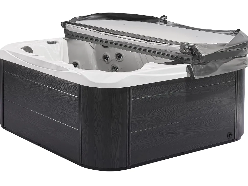 Banheira De Hidromassagem De Exterior Em Acrilico Branco Com Led 200 X 200 Cm Lastarria