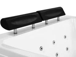 Banheira De Hidromassagem De Canto Versao A Direita Em Acrilico Branco 182 X 122 Cm Serrana