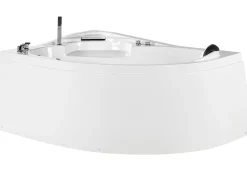 Banheira De Hidromassagem De Canto A Direita Com Led Em Branco Neiva