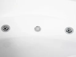 Banheira De Hidromassagem De Canto A Direita Com Led Em Branco Neiva