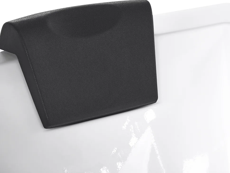 Banheira De Hidromassagem Em Acrilico Branco Com Led 180 X 80 Cm Hawes