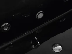 Banheira De Hidromassagem Em Acrilico Preto 172 X 83 Cm Montego