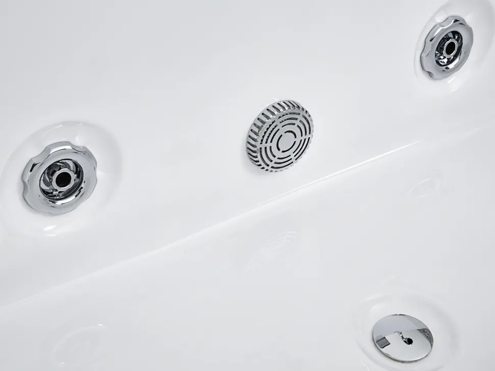 Banheira De Hidromassagem Versao A Direita Em Acrilico Branco 183 X 90 Cm Varadero