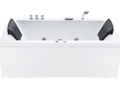Banheira De Hidromassagem Versao A Direita Em Acrilico Branco 183 X 90 Cm Varadero