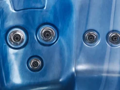 Banheira De Hidromassagem Para Exterior Em Acrilico Azul 180 X 215 Cm Arcelia