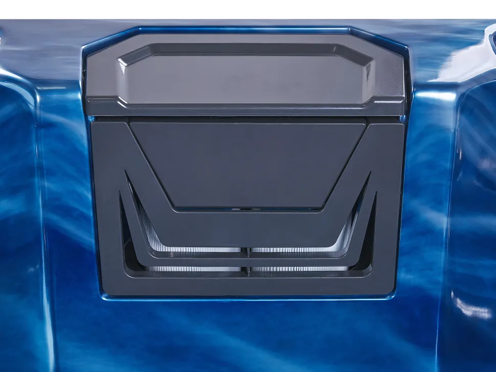 Banheira De Hidromassagem Para Exterior Em Acrilico Azul 180 X 215 Cm Arcelia