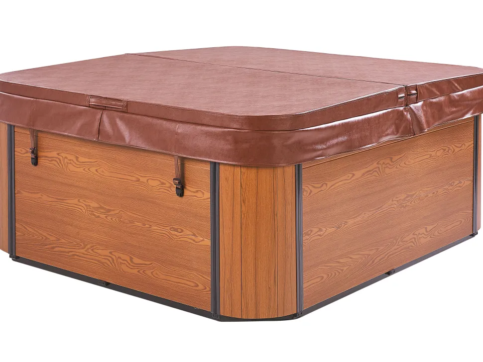 Banheira De Hidromassagem Para Exterior Em Acrilico Azul 180 X 215 Cm Arcelia