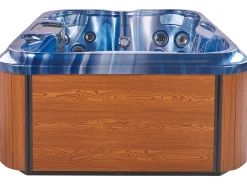 Banheira De Hidromassagem Para Exterior Em Acrilico Azul 180 X 215 Cm Arcelia