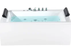 Banheira De Hidromassagem Em Acrilico Branco 172 X 83 Cm Montego