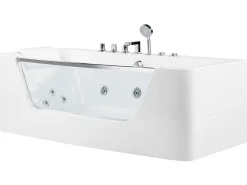 Banheira De Hidromassagem Em Acrilico Branco 170 X 85 Cm Barranca