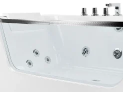 Banheira De Hidromassagem Em Acrilico Branco 170 X 85 Cm Barranca