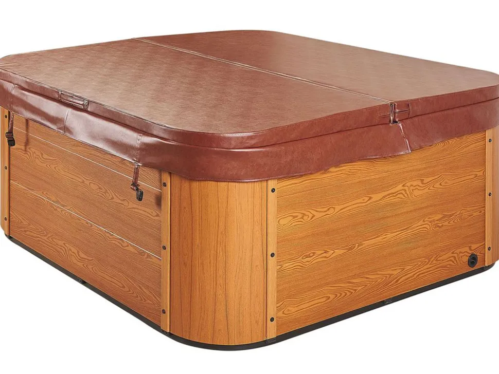 Banheira De Hidromassagem De Exterior Em Acrilico Azul 210 X 210 Cm Tularosa